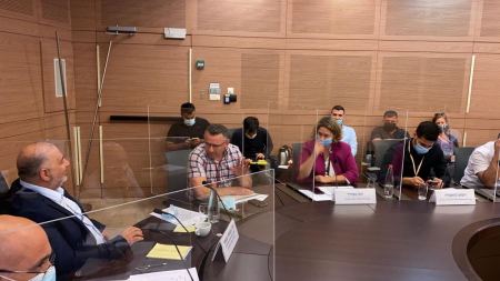  اختتام جلسة اللجنة الخاصة لقضايا المجتمع العربي برئاسة الدكتور منصور عباس 